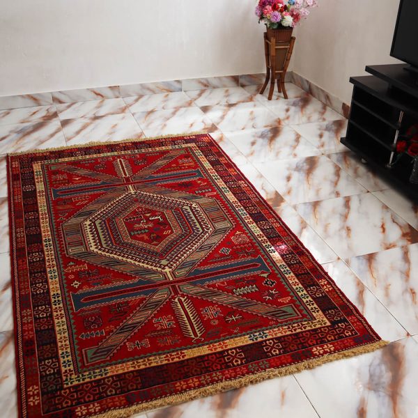 عکس گلیم ورنی 2 متری